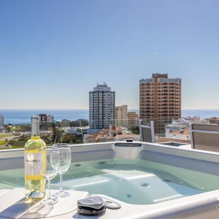 Oasis Mar - Floor With Private Seaview Hot Tub Apartment Portimão