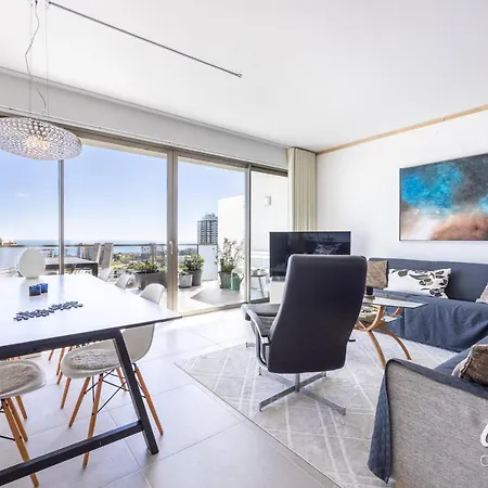 Oasis Mar - Penthouse With Private Seaview Jacuzzi Apartment Portimao